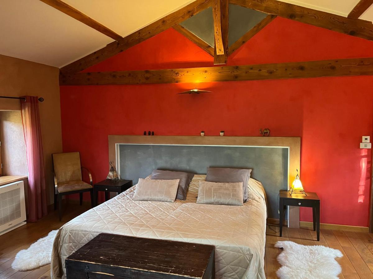 Domaine De Pipangaille Bed and Breakfast Andancette Exteriör bild
